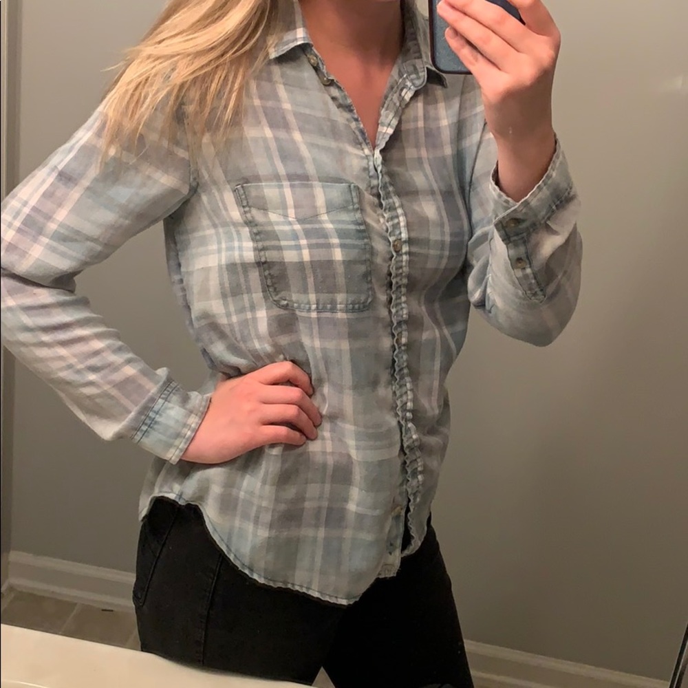American Eagle Flannel. Boyfriend fit.